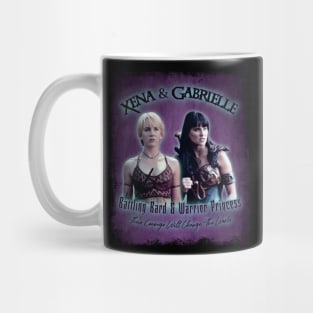 Xena & Gabrielle Vintage Look Mug